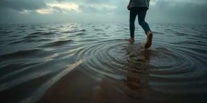 Arti Mimpi Berjalan di Air yang Keruh Menurut Psikologi dan Primbon Jawa