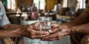 Arti Mimpi Diberi Air Minum Menurut Psikologi, Spiritual, dan Primbon Jawa