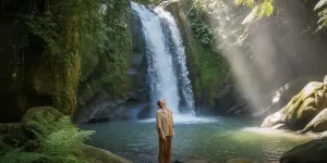 Arti Mimpi Mandi di Air Terjun yang Jernih, Tafsir Mendalam dari Psikologi hingga Tradisi Spiritual