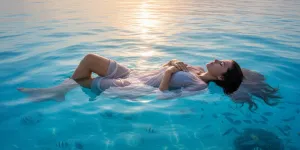 Arti Mimpi Mandi di Laut Biru: Makna dan Tafsir Lengkap