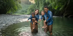 Arti Mimpi Mandi di Sungai Bersama Keluarga: Makna Mendalam dan Pertanda Baik