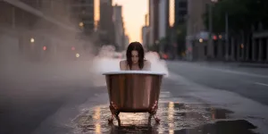 Arti Mimpi Mandi di Tengah Jalan: Makna dan Interpretasi Lengkap