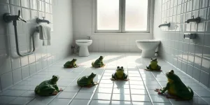 Arti Mimpi Melihat Banyak Katak di Kamar Mandi: Tafsir dan Makna Mendalam