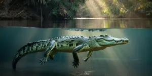 Arti Mimpi Melihat Buaya dalam Air: Panduan Lengkap Tafsir dan Maknanya