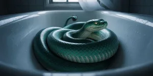 Arti Mimpi Melihat Ular di Bak Mandi: Makna dan Tafsir Lengkap