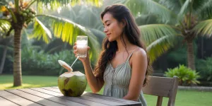Arti Mimpi Minum Air Kelapa Muda Manis: Tafsir Psikologi, Primbon, dan Spiritual