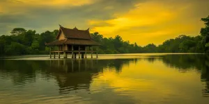 Arti Mimpi Rumah Dikelilingi Air: Tafsir Psikologi, Primbon Jawa, dan Islam