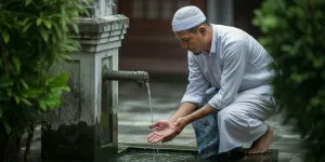 Arti Mimpi Wudhu di Air Pancuran Menurut Islam, Primbon Jawa, dan Psikologi