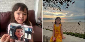 Asmirandah Unggah Foto Lawas Sandingkan dengan Anaknya, Benarkah Wajahnya Mirip Sang Papa?