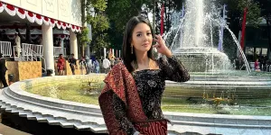 Aurelie Moeremans Nyanyi Lagu Dangdut di Gala Dinner KTT ke-43 ASEAN, Penyanyi Asli Ikut Bangga