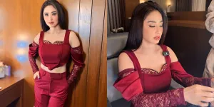 Banjir Pujian, Dewi Perssik Unggah Foto di Instagram - Tampil Cantik saat Acara Off Air