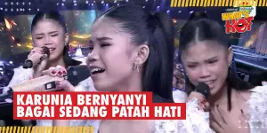 Bawakan "Keranda Cinta", Karunia D'Academy 7 Bernyanyi Seperti Sedang Rasakan Patah Hati