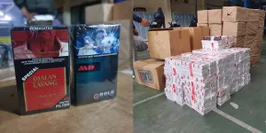 Bea Cukai Malang Bongkar Ratusan Ribu Batang Penimbunan Rokok Ilegal