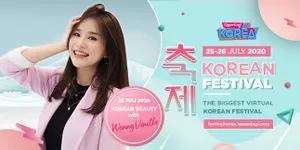 Belajar Make Up Ala Korea Bareng Wenny Vanilla di KapanLagi Korean Festival
