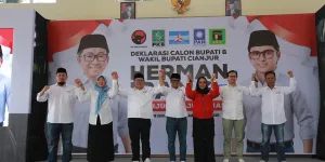 Belum Ada Data Resmi, Paslon 1 dan 2 di Pilbup Cianjur 2024 Saling Klaim Menang