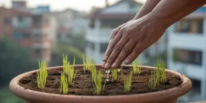 Belum Terlambat! Mulai Tanam Padi Pot Sekarang Sebelum Harga Beras 2026 Naik Lagi
