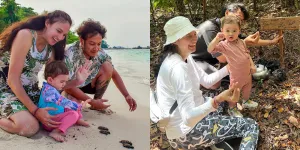 Bentar Lagi Jadi Kakak, Ini 8 Potret Djiwa Anak Nadine Chandrawinata yang Makin Menggemaskan