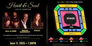 Besok! Heart & Soul Live in Jakarta 2025 Hadir dengan Panggung 360° Spektakuler: Menampilkan All-4-One, Brian McKnight, dan Raisa