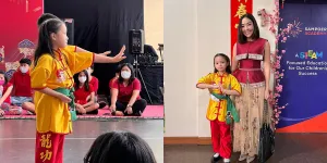 Biasa Tampil Kalem, Begini 7 Potret Gempi Anak Gisella Anastasia Olahraga Wushu - Bisa Jungkir Balik Bikin Nggak Nyangka
