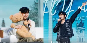 Bikin Baper di Acara Fan Meetingnya, Kim Young Dae Puji Fans Cantik Hingga Beri Hadiah Manis Berupa Teddy Bear dan Foto Polaroid