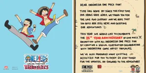 Bikin Nggak Sabar! Kolaborasi 'ONE PIECE' dan Tahilalats Hadir dengan 'ONE PIECE SAILING TOGETHER TAHILALATS!'