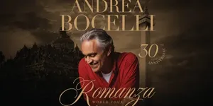Bukan Sekadar Konser di Borobudur, Andrea Bocelli Bawa Misi Perdamaian dan Donasi 100 Ribu Sepatu untuk Anak Palestina