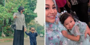 Bunda-Bunda Muda Kalangan Artis Indonesia yang Cantiknya Enggak Luntur Meski Sambil Mengurus Anak
