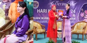 Cantik Berwibawa, Begini Potret Penampilan Arumi Bachsin saat Hadir di Peringatan HUT ke-10 Ikawati ATR/BPN Jawa Timur