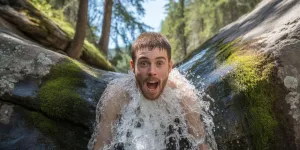 Caption Air Terjun Lucu yang Bikin Ngakak untuk Media Sosial