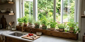 Cara Membuat Kebun Bumbu Memanjang di Bawah Jendela Dapur, Area Sempit Bisa Jadi Sudut Hijau yang Berguna