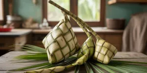 Cara Membuat Ketupat Janur Agar Tidak Cepat Basi dan Tahan Lama