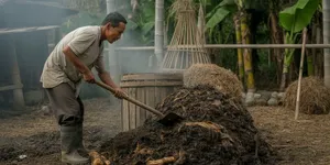 Cara Membuat Pupuk Kandang dari Kotoran Ternak agar Cepat Matang dan Aman untuk Tanaman