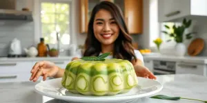 Cara Membuat Puding Lapis yang Menempel Sempurna tanpa Takut Jebol