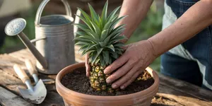 Cara Menanam Nanas dari Mahkotanya di Rumah Agar Cepat Berbuah