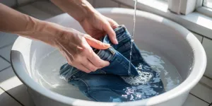 Cara Mencuci Celana Jeans dengan Tangan