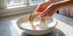 Cara Mencuci Emas Agar Kinclong