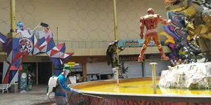 Cegah Corona, Tempat Wisata Jatim Park 3 di Kota Batu Disemprot Disinfektan