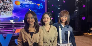 Cia, Vedra, dan Sheera Nyanyi Bareng 3 Diva di SCTV 36 Xtraordinary