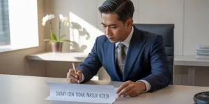 Contoh Surat Permohonan Cuti Kerja