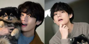 Dapat Ucapan Ultah Meriah di Bandara, V BTS Tetap Humble dan Selalu Ganteng