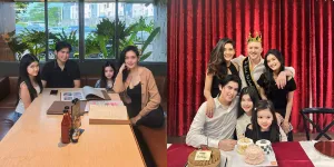 Dekat dengan Sean Anak Olla Ramlan, Ini 7 Potret Melina Tian Bareng Anak Sambungnya