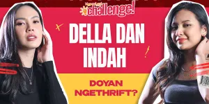 Della Dartyan Dan Indah Permatasari Cobain Chemistry Test, Kok Bisa Secocok Ini Ya ?!?