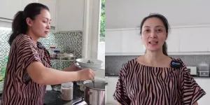 Della Puspita Vakum dari Dunia Entertainment, Cek Kondisi Dapur Mewahnya yang Elegan dan Luas