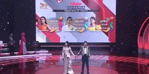 Detik-Detik April Tersenggol, Jadi Juara 3 D'Academy 7