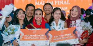 Diarra Rachbini Bersinar di Abang None Jakbar 2026, Alya Rohali Haru