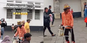 Disangka Mengemis, Pak Tarno: Saya Cuma Jalan-Jalan dan Diberi Uang oleh Penggemar