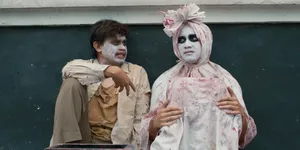 Dito Darmawan Ungkap Tantangan Jadi Pocong di 'CONJURIG'