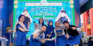 Duel Masak Aldi Taher Vs Chef Hideki Bikin Rumah Indofood JFK 2026 Makin Meriah