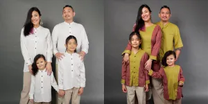 Family Potret Ryan Delon dan Sharena, Harmonis bersama Dua Buah Hati