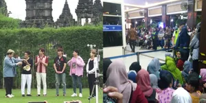 Fans Menunggu di Bandara Adi Sutjipto Berjam-jam, SUJU & TVXQ Lewat Jalur Khusus
